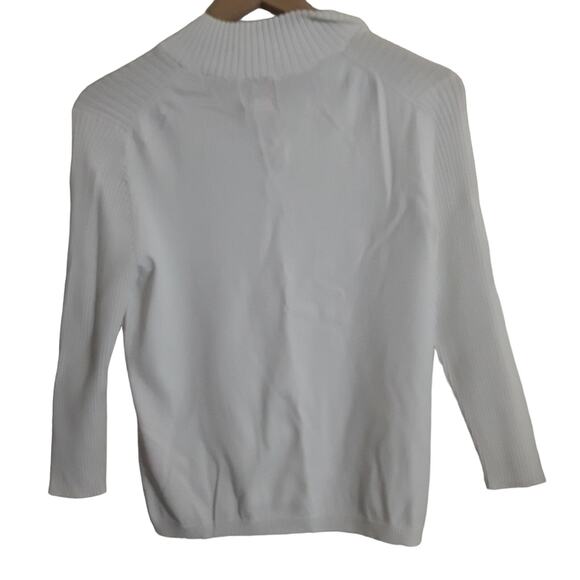 Hearts of Palm Ribbed Pullover - Picture 5 of 6